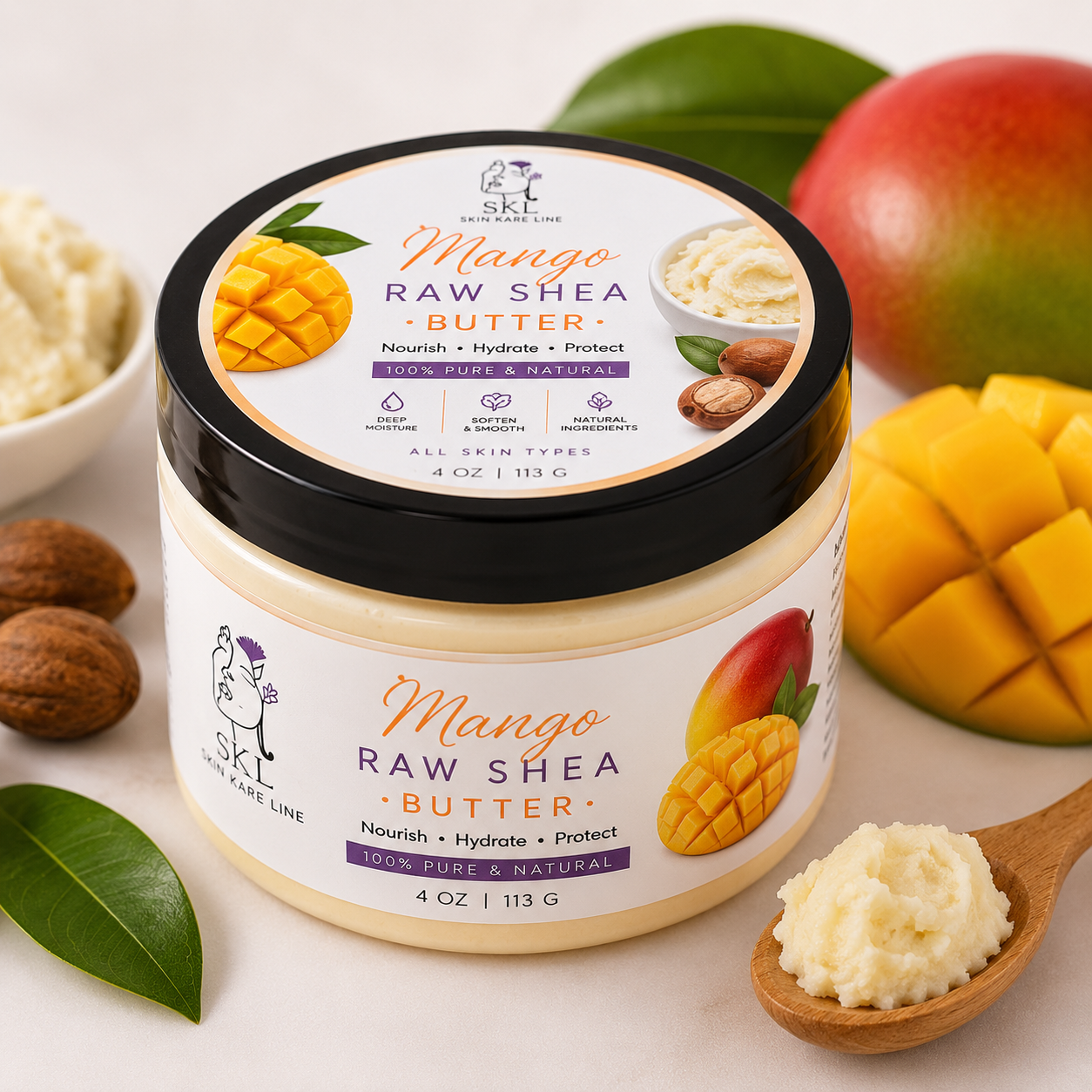 Mango Raw Shea Butter
